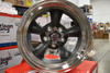 Set 4 American Racing Vintage VN105 Torq Thrust D 15x6 5x4.75 Gray Wheels 4mm