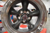 Set 4 American Racing Vintage VN105 Torq Thrust D 15x6 5x4.75 Gray Wheels 4mm