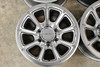 Set 4 17" Vision 353 Turbine Gunmetal Machined Face Wheels 17x8.5 5x5 Rims -6mm