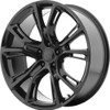 Set 4 Performance Replicas PR137 17x8 5x110 Gloss Black Wheels 17" 34mm Rims