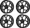 Set 4 Performance Replicas PR126 20x10 5x120 Gloss Black Wheels 20" 23mm Rims