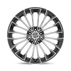 Set 4 Victor Equipment Wurttemburg 18x11 5x130 Gunmetal Mirror Wheels 18" 55mm