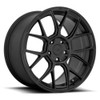 Set 4 Motegi MR147 CM7 18x8.5 5x112 Satin Black Wheels 18" 35mm Rims