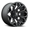 Set 4 18" Fuel D546 Assault 18x9 8x180 Matte Black Milled Wheels 20mm Truck Rims