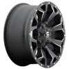 Set 4 18" Fuel D546 Assault 18x9 8x180 Matte Black Milled Wheels 20mm Truck Rims