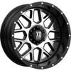 Set 4 XD XD820 Grenade 16x7 6x130 Satin Black Machined Face Wheels 16" 42mm Rims