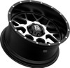 Set 4 XD XD820 Grenade 16x7 6x130 Satin Black Machined Face Wheels 16" 42mm Rims