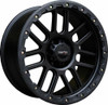 Set 4 20" Vision Off-Road 111 Nemesis Matte Black Wheels 20x9 5x150 Rims 18mm