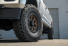 Set 4 KMC KM541 Dirty Harry 17x9 5x5 Matte Bronze With Black Wheels 17" -12mm