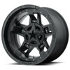 Set 4 XD XD827 Rockstar III 20x10 5x5 5x5.5 Matte Black Wheels 20" -24mm Rims