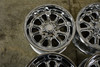 Set 4 US Mag U110 Rambler 22x11 5x5 Chrome Plated Wheels 22" 18mm Rims For Jeep