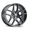 20" Touren Tr79 20x9 Brushed Matte Black W Dark Tint 5x4.5 Wheel 35mm Rim