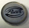 Pacer Aftermarket Silver Black Wheel Center Cap MIC2RB 2.125" Inner Diameter