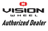 Set 4 20" Vision American Muscle 147 Daytona Satin Black 20x8.5 5x115 Rims 10mm