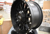 Set 4 20" XD XD842 Snare 20x9 5x5.5 5x150 Satin Black Wheels 0mm Offroad Rims