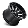 Set 4 Fuel D620 Hardline 17x9 5x4.5 5x5 Gloss Black Milled Wheels 17" -12mm Rims