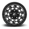Set 4 15" Fuel D716 Covert 15x8 5x4.5 -19mm Wheels Gunmetal Black Bead Ring Rims Offroad Truck