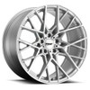 TSW Sebring 19x9.5 5x120 Silver W/  Mirror Cut Face Wheel 19" 40mm Rim