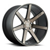 Set 4 Niche M150 Verona 19x9.5 5x4.5 Matte Black Machined Wheels 19" 35mm