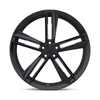 Set 4 OHM Lightning 21x10.5 5x120 Gloss Black Wheels 21" 40mm Rims