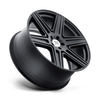 Mandrus Atlas 19x9.5 5x112 Matte Black Wheel 19" 25mm Rim