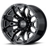 XD XD841 Boneyard 20x9 8x170 Gloss Black Milled Wheel 20" 0mm Rim