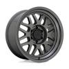 Set 4 Black Rhino Delta 18x9.5 6x5.5 Matte Gunmetal Wheels 18" 12mm Rims