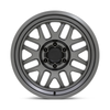Set 4 Black Rhino Delta 18x9.5 6x5.5 Matte Gunmetal Wheels 18" 12mm Rims