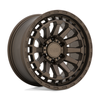 Set 4 17" Black Rhino Raid 17x8.5 6x4.5 Matte Bronze Wheels 0mm Rims