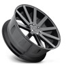Set 4 DUB S219 Shot Calla 26x10 6x5.5 Gloss Black Wheels 26" 20mm For Nissan Rim