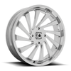 Set 4 MSA Offroad M46 Blade 18x7 4x110 Chrome Wheels 18" 0mm Rims