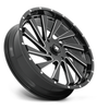 Set 4 MSA Offroad M46 Blade 18x7 4x156 Gloss Black Milled Wheels 18" 0mm Rims