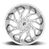 Set 4 Fuel D740 Runner 20x9 8x180 Chrome Wheels 20" 1mm For Chevy GMC Truck Rims