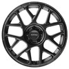 Set 4 17" KMC KM708 Bully 17x8 5x120 Satin Black Wheels 38mm Rims