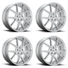 Set 4 Niche M248 Misano 22x9 5x4.5 Chrome Wheels 22" 38mm Rims