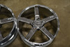 Set 4 Niche M132 Milan 19x8.5 5x4.5 Chrome Plated Wheels 19" 35mm Rims