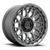 Set 4 20" KMC KM722 Technic 20x9 6x135 Anthracite Wheels 18mm Truck Suv Rims