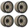 Set 4 Black Rhino Avenger Beadlock 17x8.5 6x5.5 Desert Sand Black Wheels 17"