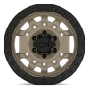 Set 4 Black Rhino Avenger Beadlock 17x8.5 6x5.5 Desert Sand Black Wheels 17"