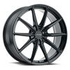 Set 4 20" Petrol P4B 20x8.5 5x112 40mm Gloss Black Wheels Sedan Coupe Car Rims