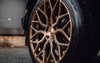 Set 4 19" Niche M263 Mazzanti 19x8.5 5x4.5 Bronze Brushed Wheels 35mm Rims