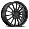 Set 4 Petrol P3A 18x8 5x4.25 Matte Black Wheels 18" 40mm Rims