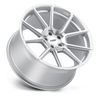 Set 4 20" TSW Chrono 20x8.5 Silver W/ Mirror Cut Face 5x4.5 Wheels 40mm Rims