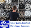 OHM Proton 20x10 5x120 Silver W/ Mirror Face Wheel 20" 30mm Rim