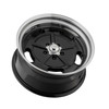 Set 4 American Racing Vintage VN511 Salt Flat 22x8.5 5x4.75 Black Wheels 22" 0mm