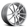 Set 4 Rotiform R120 Spf 18x8.5 5x4.5 Gloss Silver Machined Wheels 18" 45mm