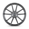 Set 4 TSW Bathurst 19x8.5 5x4.5 Gloss Gunmetal Wheels 19" 15mm Rims
