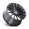 OHM Proton 20x10 5x120 Gloss Black Wheel 20" 35mm Rim