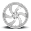 Set 4 US Mag U132 Desperado 24x9 6x5.5 Chrome Wheels 24" 25mm Rims