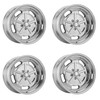 Set 4 American Racing Vintage VN511 Salt Flat 22x10.5 5x4.75 Polished 22" 0mm